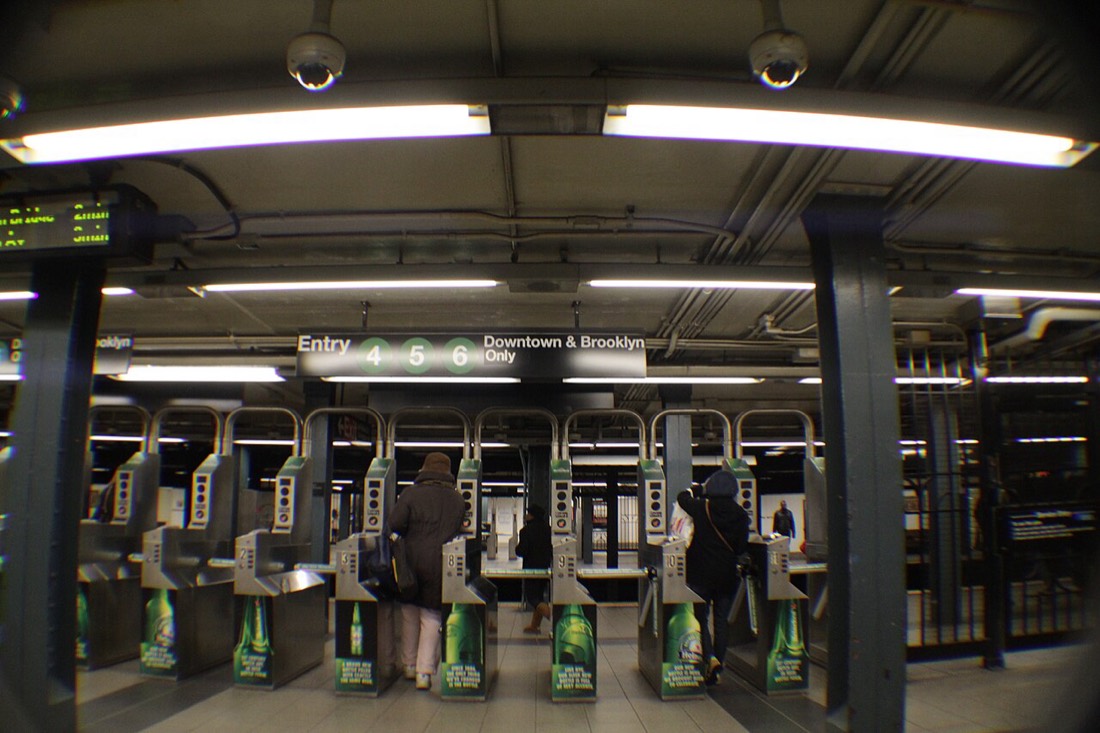 Subway turnstiles